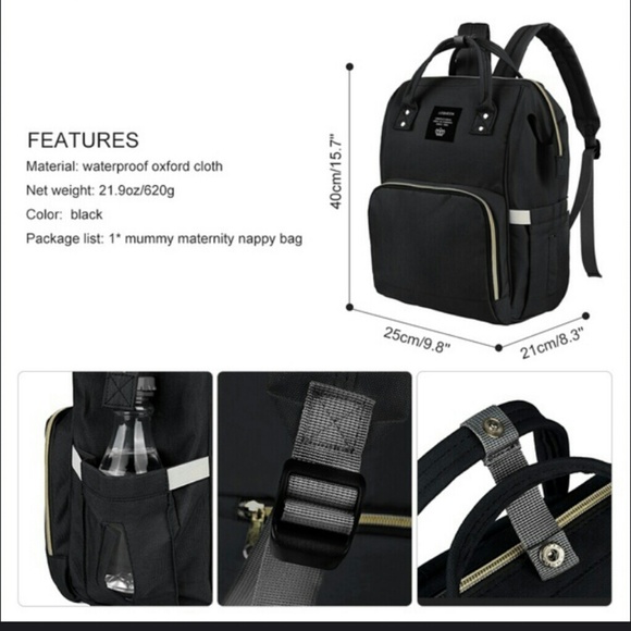 Back pack/ diaper bag shipping only - Picture 2 of 3